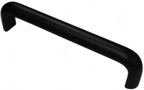 Купить 324-128-V05 Ручка-скоба 128 мм матовый чёрный в нашем каталоге