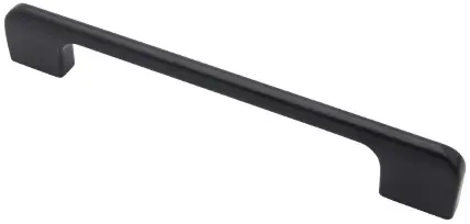 Купить Ручка-скоба R74, 128мм, черный в нашем каталоге