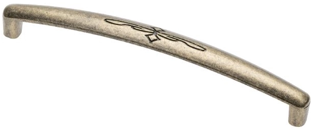 Купить UZ-OLBIA-128-04 Ручка OLBIA L-128мм, старое золото в нашем каталоге