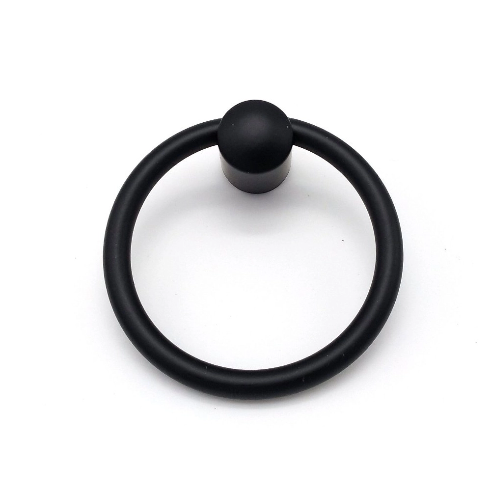 Купить Ручка S-400-04 кнопка-кольцо черный в нашем каталоге