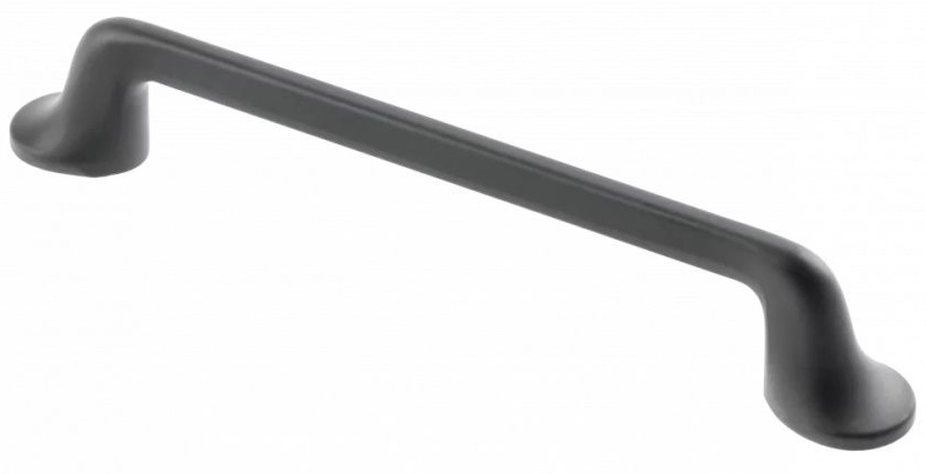 Купить UZ-FABRICIO-128-20M Ручка FABRICIO 128 мм, чёрный матовый в нашем каталоге