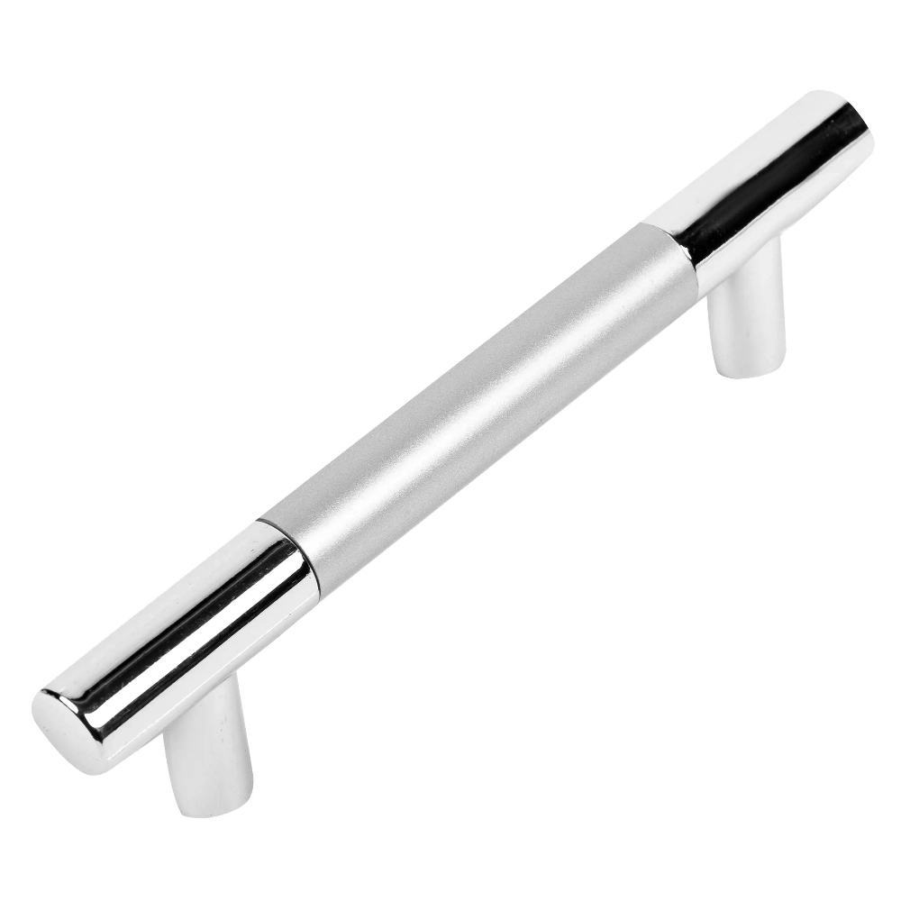 Купить Ручка С15 (128мм) хром+металлик/пластик (50) в нашем каталоге